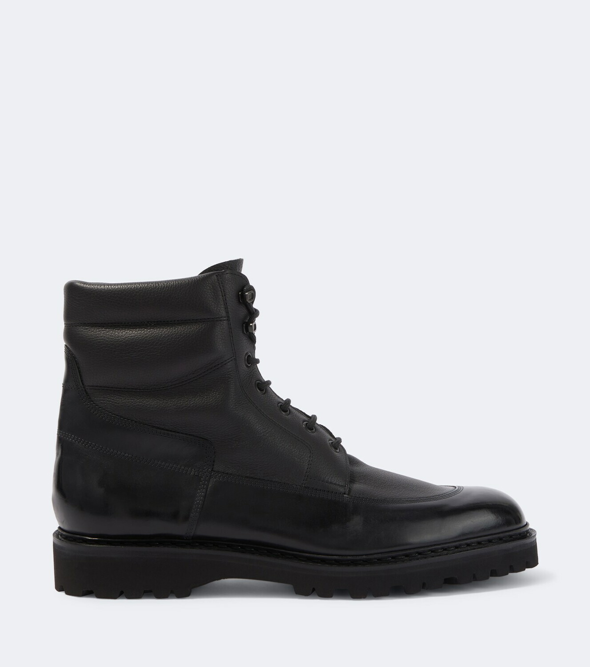 John Lobb Peak leather lace-up boots