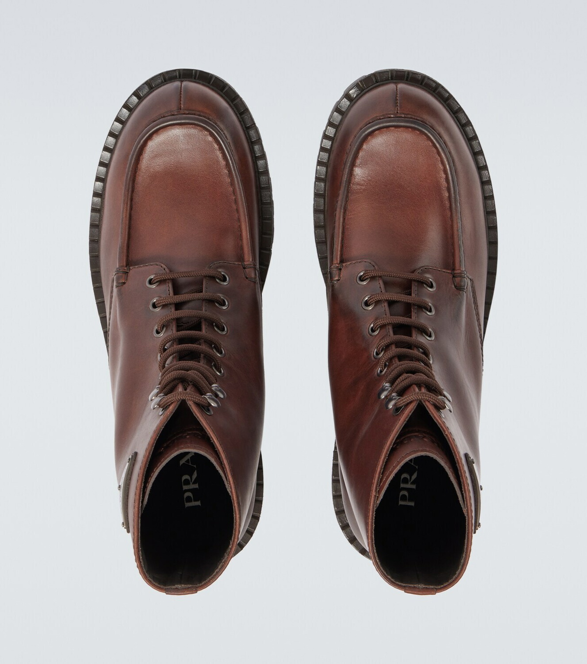Prada Leather ankle boots