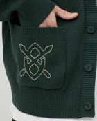 Daily Paper Navalo Cardigan Green - Mens - Zippers & Cardigans