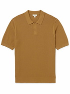 Sunspel - Supima Cotton Polo Shirt - Brown