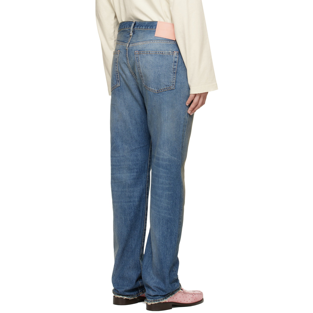 Acne Studios Blue 1996M Bingo Jeans
