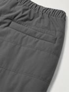 Snow Peak - Slim-Fit Tapered Quilted Shell Trousers - Gray