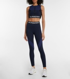 Burberry - Logo printed sports bra