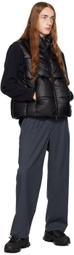 Goldwin 0 Gray Pleated Trousers