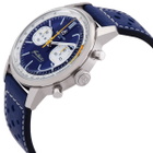 Breitling Top Time Chronograph Automatic Blue Dial Mens Watch AB01767A1C1X1