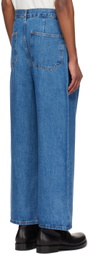 The Frankie Shop Blue Drew Jeans