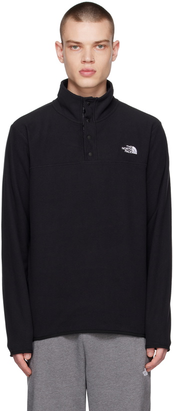 Photo: The North Face Black Glacier Snap Turtleneck