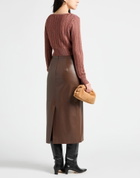 Majestic Filatures Womens Cardigan in Brown