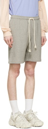 Acne Studios Gray Organic Cotton Shorts