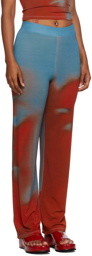 Paloma Wool Blue & Red Cheryl Lounge Pants