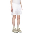 Rick Owens White Champion Edition Mesh Basketball Shorts