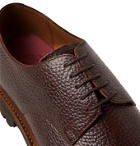 Grenson - Curt Full-Grain Leather Derby Shoes - Brown