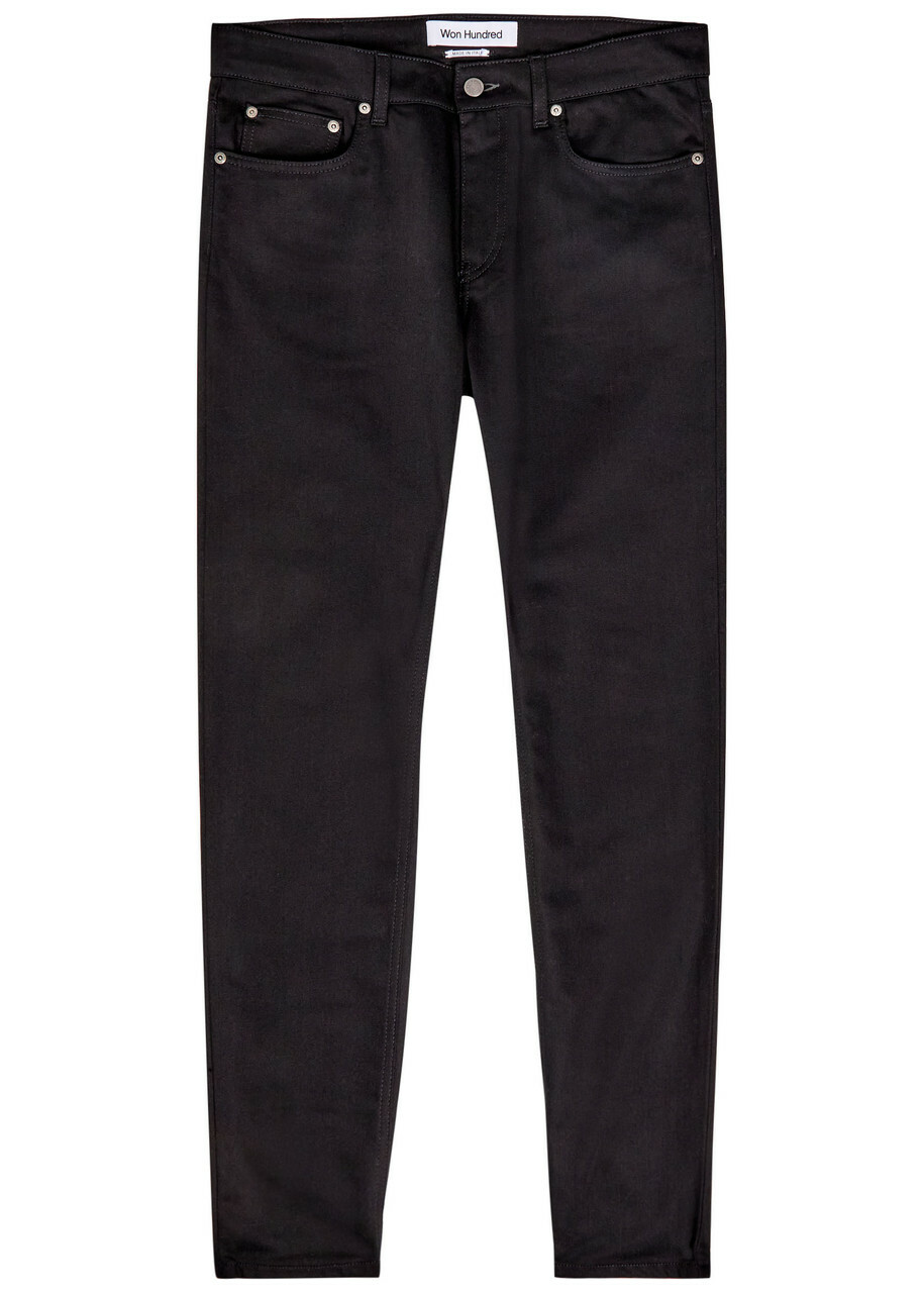 Won Hundred Dean Slim-leg Jeans Black