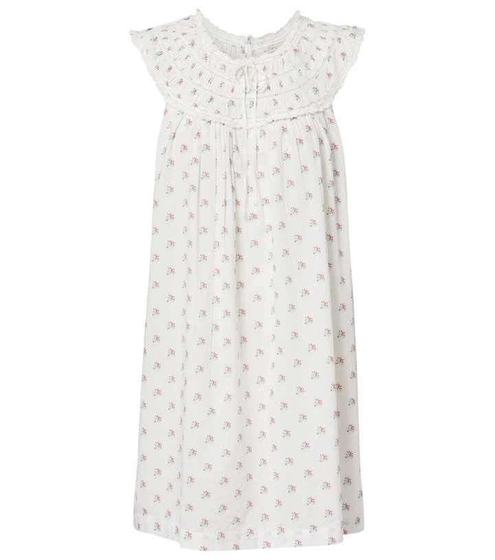 Photo: Dôen Verity floral embroidered cotton minidress