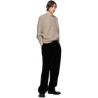 Giorgio Armani Brown Velvet Trousers