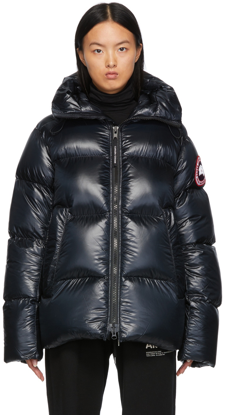 Canada Goose Black Crofton Down Puffer Jacket Canada Goose