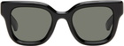 Gucci Black Round Frame Sunglasses