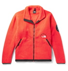 The North Face - NSE Pumori Expedition Logo-Appliquéd Polartec Fleece Jacket - Red