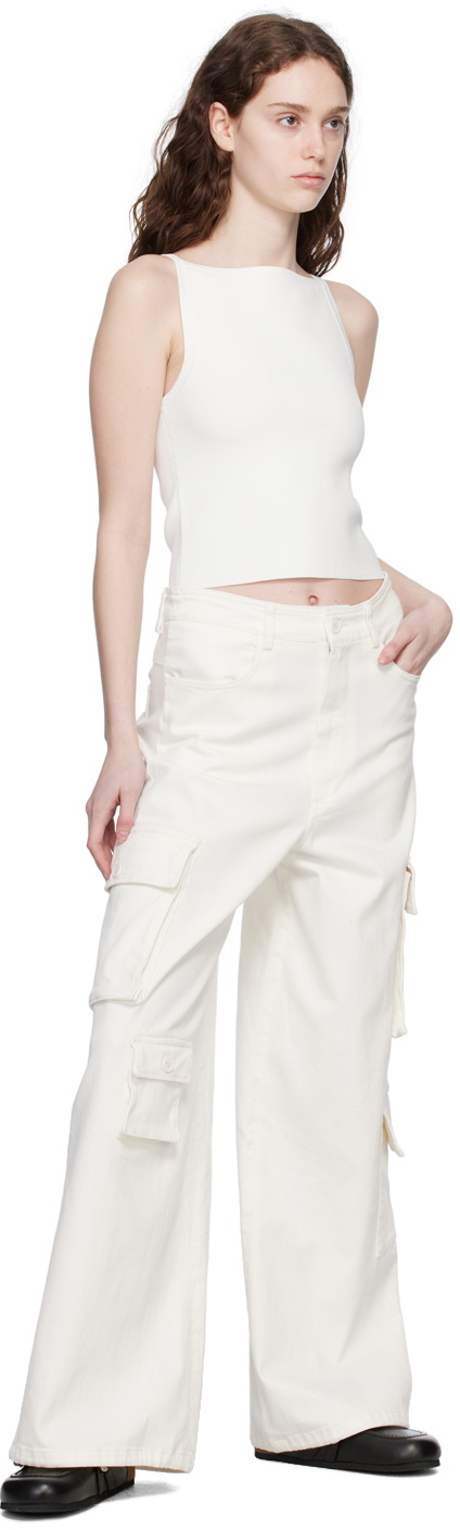 The Frankie Shop White Hailey Jeans