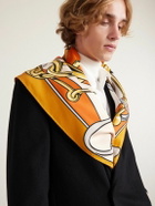 CELINE - Printed Silk Scarf
