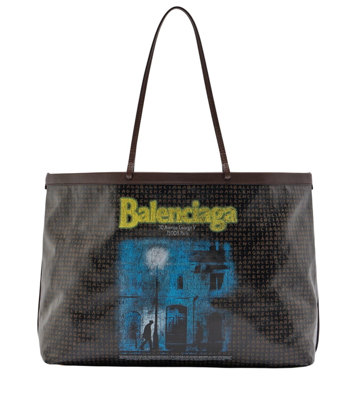 Photo: Balenciaga Select Large leather tote bag
