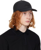 Brioni Navy Embroidered Cap