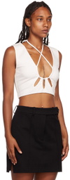 THIRD FORM White Rip Tide Tank Top