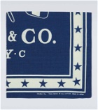 RRL Car Club printed cotton pocket square