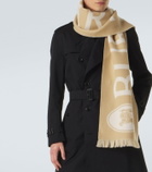Burberry Logo wool scarf