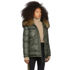 Mr and Mrs Italy Green Down London Parka