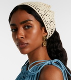 Ruslan Baginskiy Crochet cotton scarf