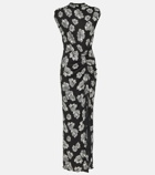 Diane von Furstenberg Apollo polka-dot maxi dress