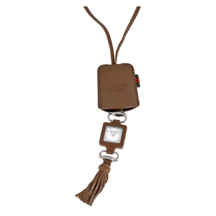 Photo: Gucci 1932 Camel Brown Pendant Ladies Watch YA130417