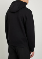 Emporio Armani Hooded Jersey Sweatshirt Black