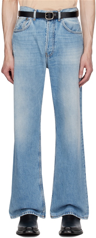 Photo: Acne Studios Blue Relaxed-Fit Jeans