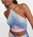 Missoni Mare Halterneck crochet crop top