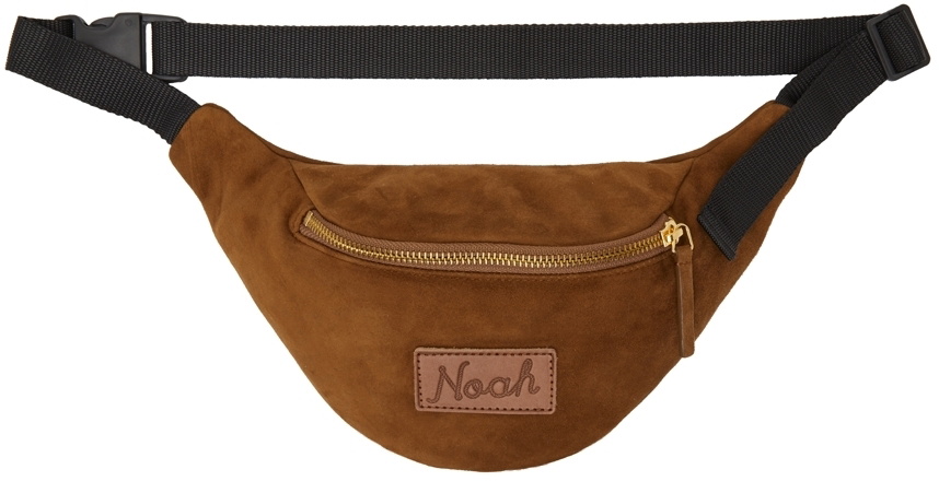 NOAH NYC 》Brown Suede Fanny Pack ノア-uniquecrash.com