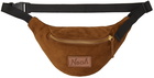 Noah Brown Suede Fanny Pack