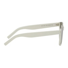 Saint Laurent Off-White SL 51 Cut-Away Sunglasses