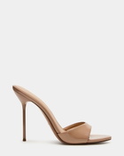 Steve Madden Davina Heels in Tan Patent