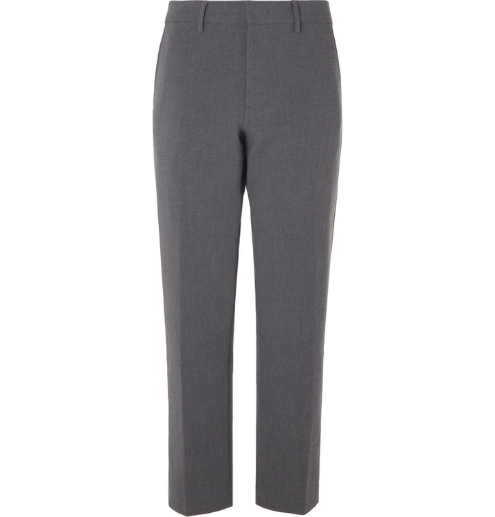 Photo: NN07 - Cade Tapered Flannel Trousers - Gray