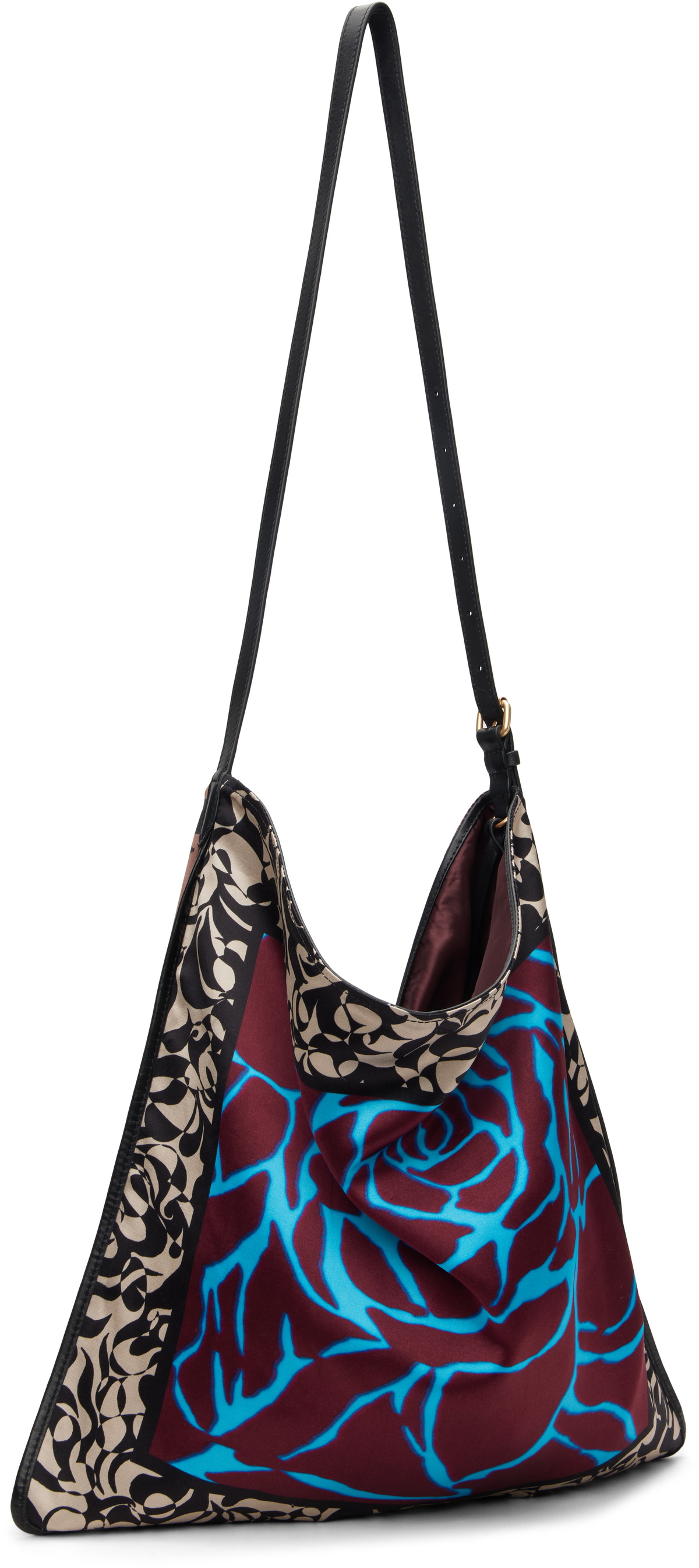 Dries Van Noten Multicolor Small Scarf Tote