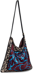 Dries Van Noten Multicolor Small Scarf Tote