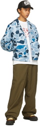 Billionaire Boys Club Blue Camo Lightweight Jacket