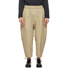 Hed Mayner Beige Cotton Judo Trousers