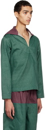 SC103 Green Sailor Shirt