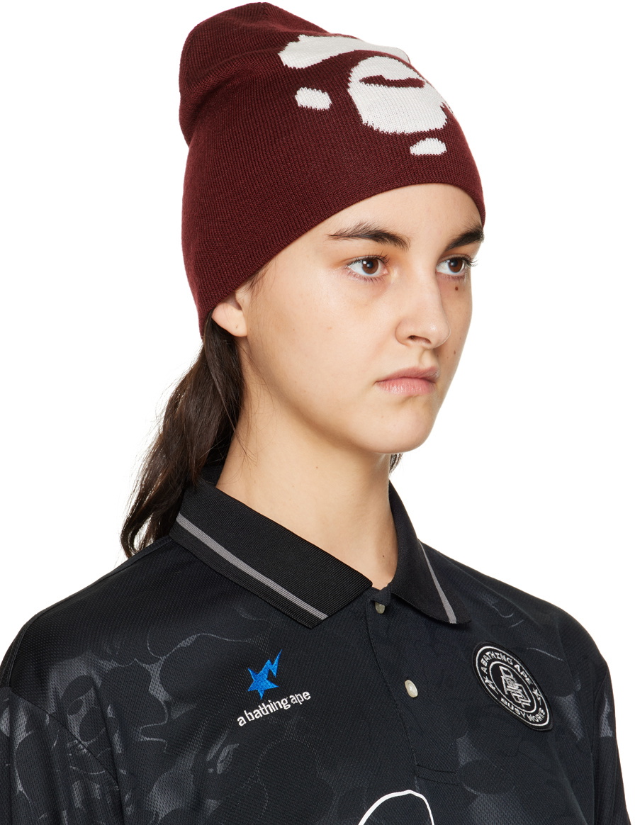 A BATHING APE BAPESTA beanie ビーニー Swarovski BAPE STA logo beanie knit cap a bathing ape NIGO