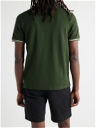 Club Monaco - Stretch-Cotton Piqué Polo Shirt - Green