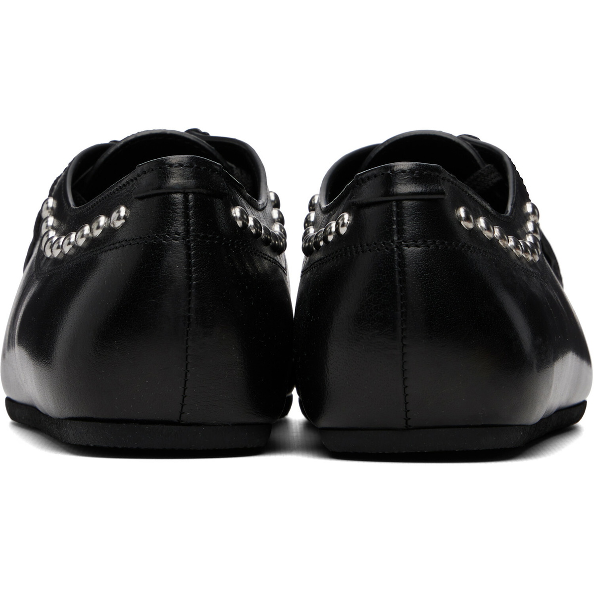 Jil Sander Black Hood Lace-Up Derbys