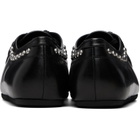 Jil Sander Black Hood Lace-Up Derbys